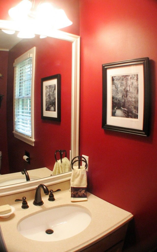 Bathroom-Painting-red-bathroom