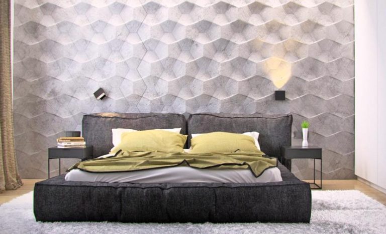 Use Textured Paint in the Bedroom